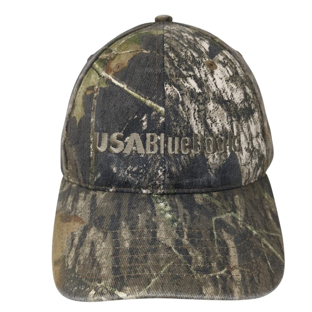 USA BlueBook Slideback Baseball Cap Multi One Size Embroidered Camouflage Kati